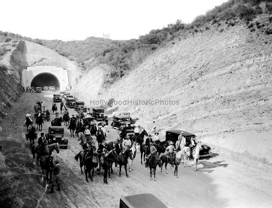 Encino 1930 Opening Day Parade of the Sepulveda Tunnel  copy.jpg
